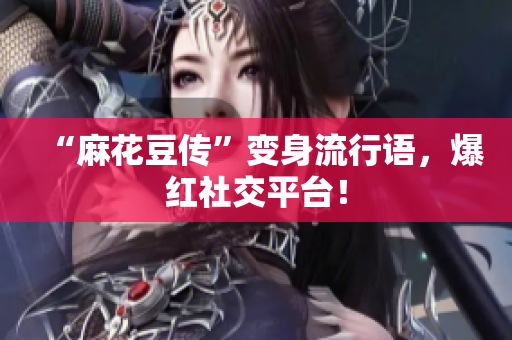 “麻花豆传”变身流行语，爆红社交平台！