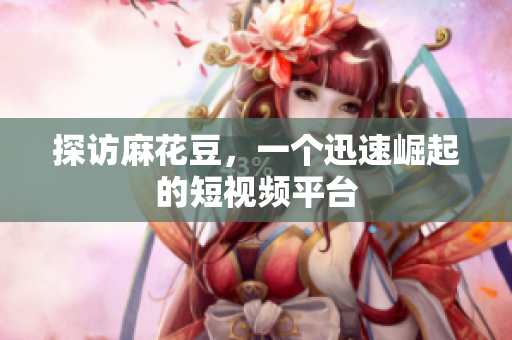 探访麻花豆，一个迅速崛起的短视频平台