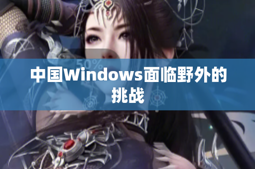 中国Windows面临野外的挑战