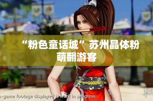 “粉色童话城”苏州晶体粉萌翻游客