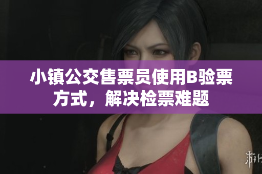 小镇公交售票员使用B验票方式，解决检票难题