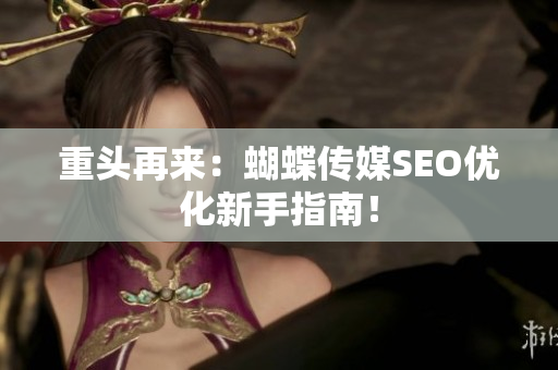 重头再来：蝴蝶传媒SEO优化新手指南！