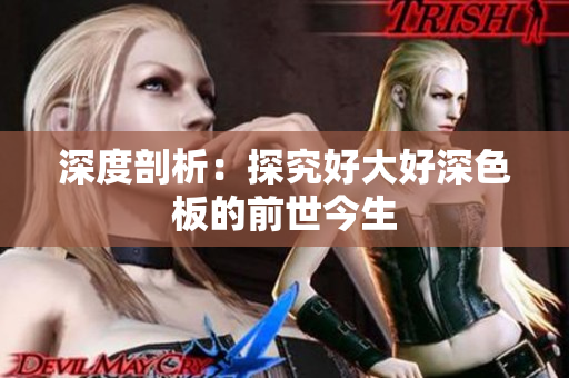 深度剖析：探究好大好深色板的前世今生