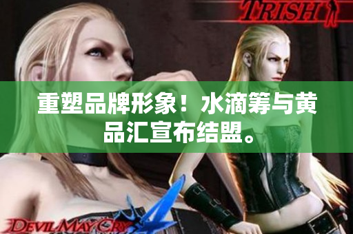 重塑品牌形象！水滴筹与黄品汇宣布结盟。