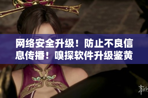 网络安全升级！防止不良信息传播！嗅探软件升级鉴黄师V3.3.3！