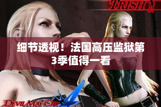 细节透视！法国高压监狱第3季值得一看