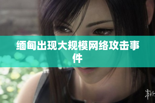 缅甸出现大规模网络攻击事件