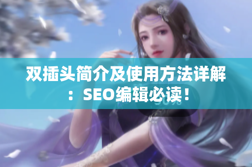 双插头简介及使用方法详解：SEO编辑必读！
