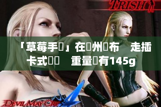 「草莓手機」在蘇州發布　走插卡式設計　重量僅有145g