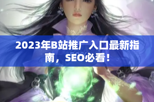 2023年B站推广入口最新指南，SEO必看！