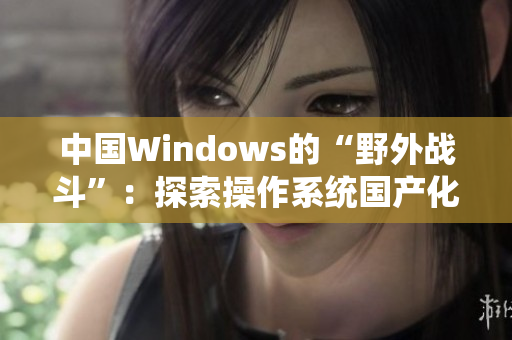 中国Windows的“野外战斗”：探索操作系统国产化的道路