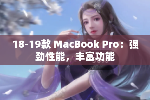 18-19款 MacBook Pro：强劲性能，丰富功能