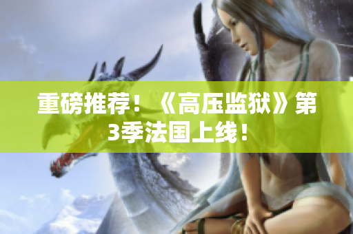 重磅推荐！《高压监狱》第3季法国上线！