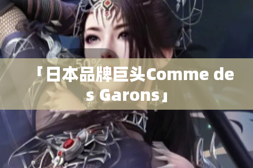 「日本品牌巨头Comme des Garons」