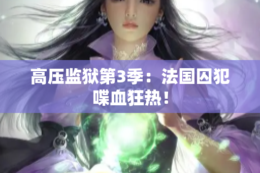 高压监狱第3季：法国囚犯喋血狂热！
