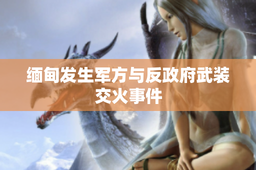 缅甸发生军方与反政府武装交火事件