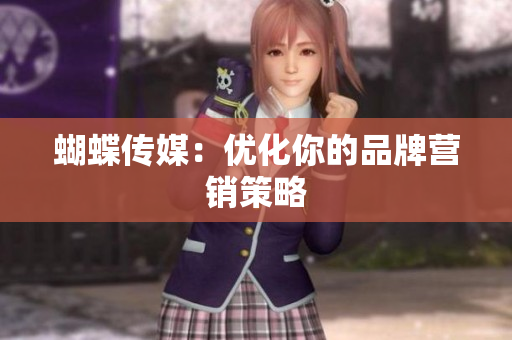 蝴蝶传媒：优化你的品牌营销策略