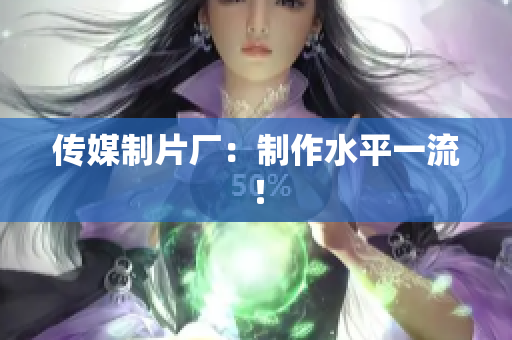 传媒制片厂：制作水平一流！