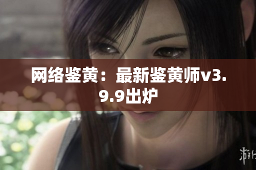 网络鉴黄：最新鉴黄师v3.9.9出炉