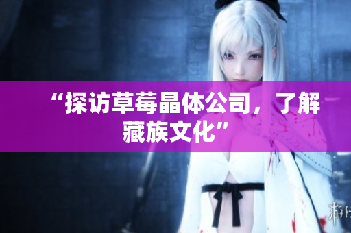 “探访草莓晶体公司，了解藏族文化”