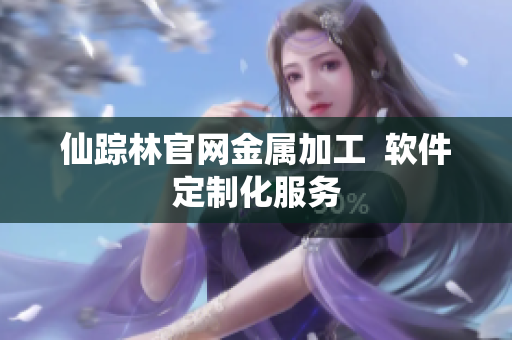 仙踪林官网金属加工  软件定制化服务