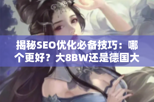 揭秘SEO优化必备技巧：哪个更好？大8BW还是德国大6BW？