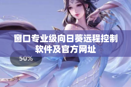 窗口专业级向日葵远程控制软件及官方网址