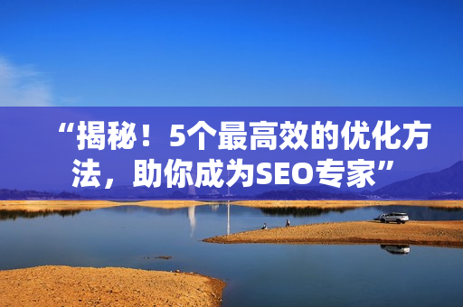 “揭秘！5个最高效的优化方法，助你成为SEO专家”