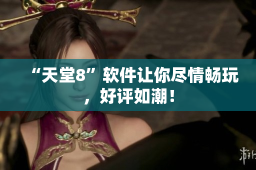 “天堂8”软件让你尽情畅玩，好评如潮！