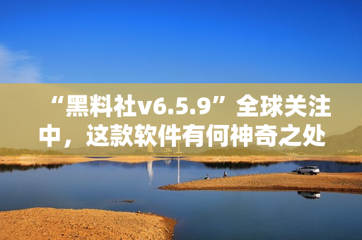 “黑料社v6.5.9”全球关注中，这款软件有何神奇之处？