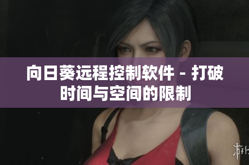 向日葵远程控制软件 - 打破时间与空间的限制