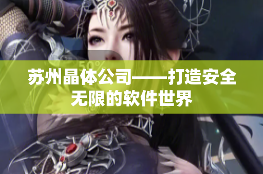苏州晶体公司——打造安全无限的软件世界