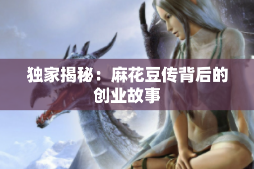 独家揭秘：麻花豆传背后的创业故事