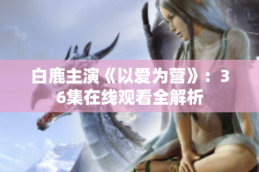 白鹿主演《以爱为营》：36集在线观看全解析