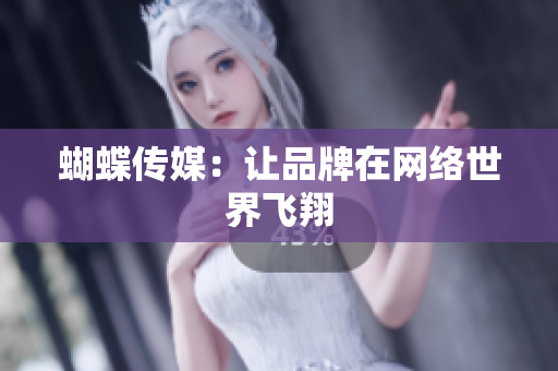 蝴蝶传媒：让品牌在网络世界飞翔