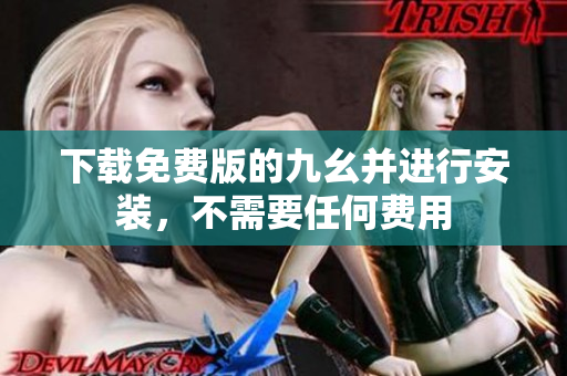 下载免费版的九幺并进行安装，不需要任何费用