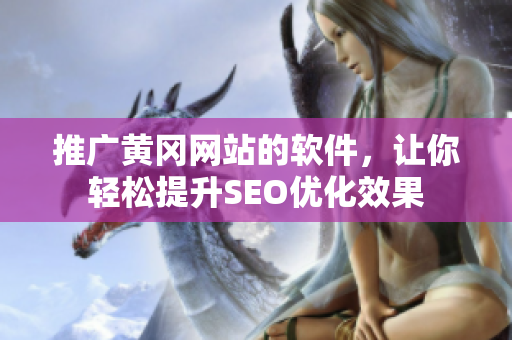 推广黄冈网站的软件，让你轻松提升SEO优化效果