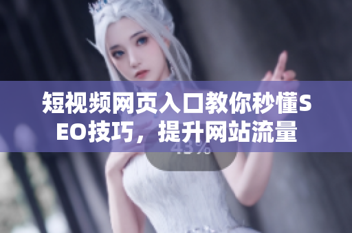 短视频网页入口教你秒懂SEO技巧，提升网站流量
