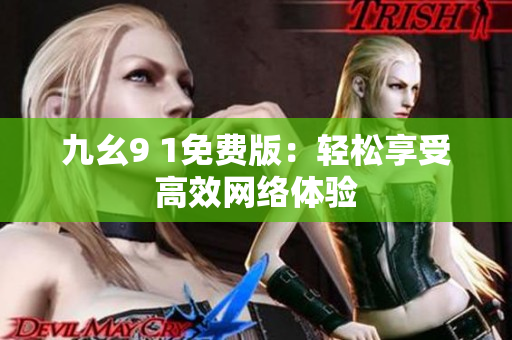 九幺9 1免费版：轻松享受高效网络体验