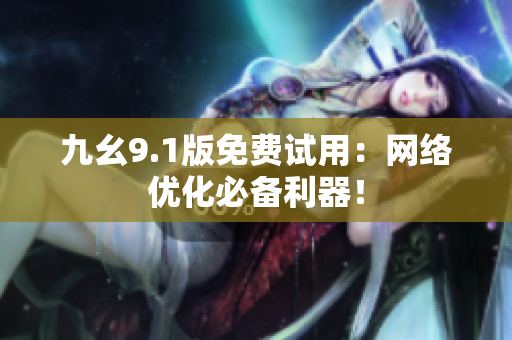 九幺9.1版免费试用：网络优化必备利器！