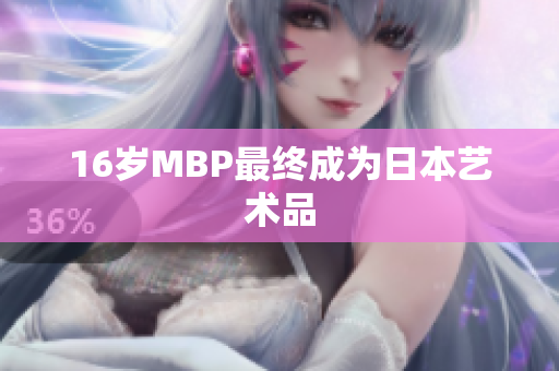 16岁MBP最终成为日本艺术品