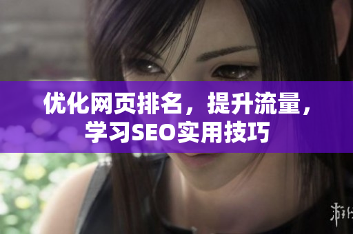 优化网页排名，提升流量，学习SEO实用技巧