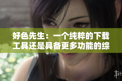 好色先生：一个纯粹的下载工具还是具备更多功能的综合软件？