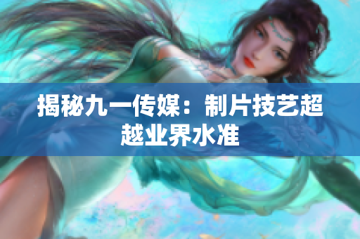 揭秘九一传媒：制片技艺超越业界水准