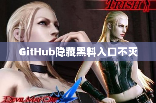 GitHub隐藏黑料入口不灭