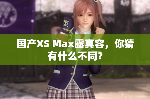 国产XS Max露真容，你猜有什么不同？