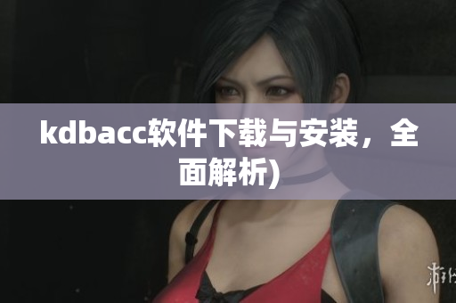 kdbacc软件下载与安装，全面解析)