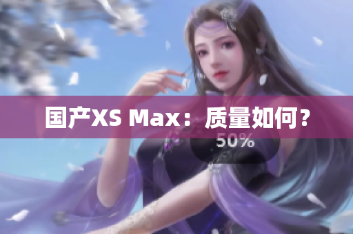 国产XS Max：质量如何？