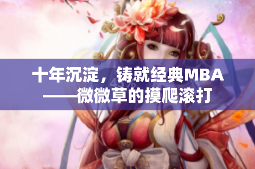 十年沉淀，铸就经典MBA——微微草的摸爬滚打
