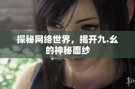 探秘网络世界，揭开九.幺的神秘面纱